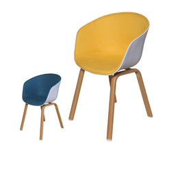 Eames Chair Yellow | Blue
