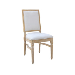 Antique Painting French  Style Wood Chair | Classic Luxury Dinning Chair