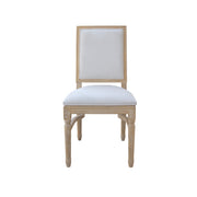Antique Painting French  Style Wood Chair | Classic Luxury Dinning Chair