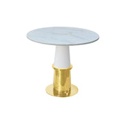 Luxury Gold Base Marble Top Dining Table | Marble Gold Luxury Dinning Table