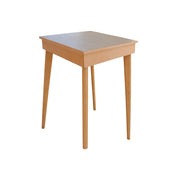High Square Wood Table | Squared Top Wooden Cocktail Table