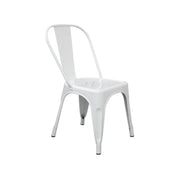 White Industrial Chair