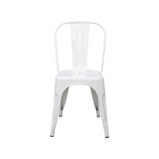 White Industrial Chair