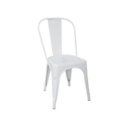 White Industrial Chair