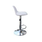 Kayelles white Bar Stool | Adjustable Barstool