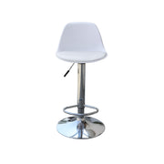 Kayelles white Bar Stool | Adjustable Barstool