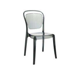 Lucent Chair Acrylic Grey | Transparent Dinning Chair | Luxury Acrylic Dinning Chair
