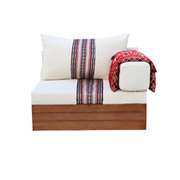 Majlis Jalsa Single Seater Sofa | Arabic Majlis Sofa | Modern Majlis Sofa