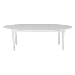 Nico Oval Dining Table | Wooden Oval Top Dining Table