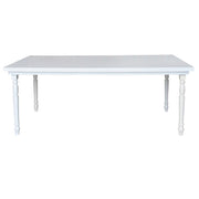 Olympia White Rectangular Dinning Table | 240cm Rectangular Dinning Table