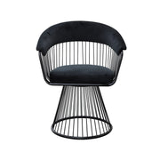Platner Arm Single Sofa metal wire Black