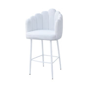 White Ripple Bar Chair | Luxury Event Bar Chair