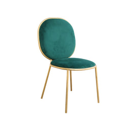 Stay Chair Velvet Green