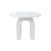 U - Shaped Stone Finish Coffee Table | Arch Side Table | Unique Coffee Table