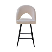 Velvet Barstool - High Bar Chair | Modern Design Barstool