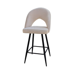 Velvet Barstool - High Bar Chair | Modern Design Barstool