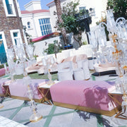 Velvet Bench Beige | Luxury Velvet Bench