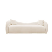 Curvo Plus Bride Sofa Beige Velvet