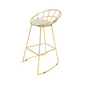Florance Bar Stool in Multiple Colors | Golden Bar Stool