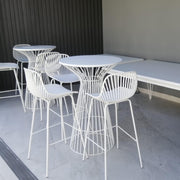 White Grill bar Chair | Counter Bar Chair