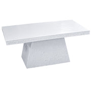 Stone Finish Angled Coffee Table | Modern Contemporary | Stone Finish Design coffee table
