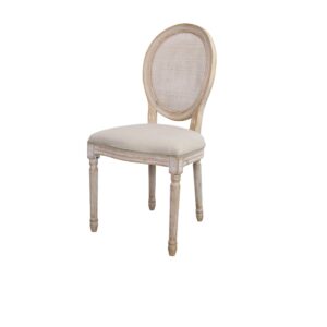 Antique Painting Rattan Wood