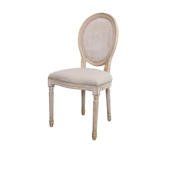 Antique Painting Rattan Wood