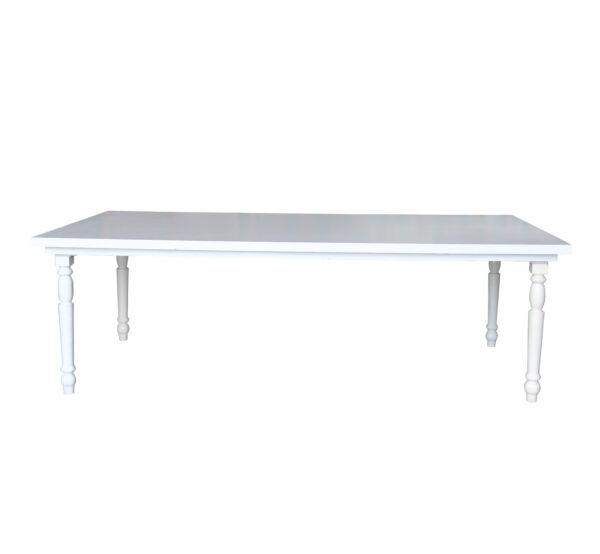 Olympia White Rec table