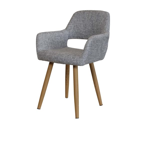 Scandinavian Grey Arm Chair