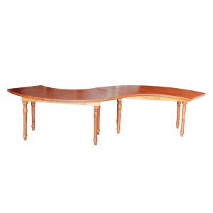 Wooden S Shape Table