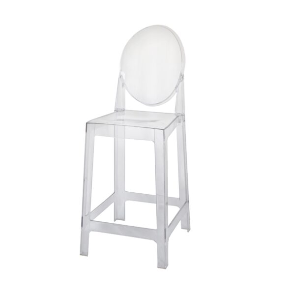 Acrylic Bar Stool - Clear Plastic Stool | Ghost Barstool
